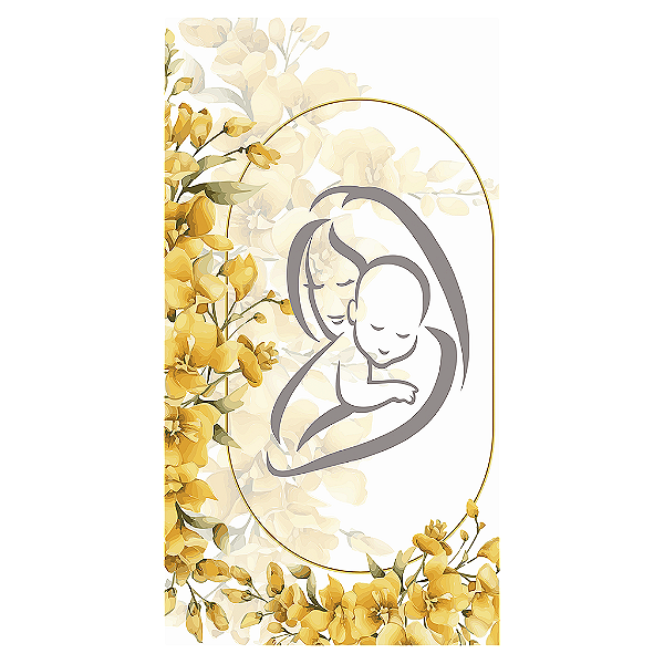 Capa Mini Faixa Lateral Sublimado - Dia Das Mães