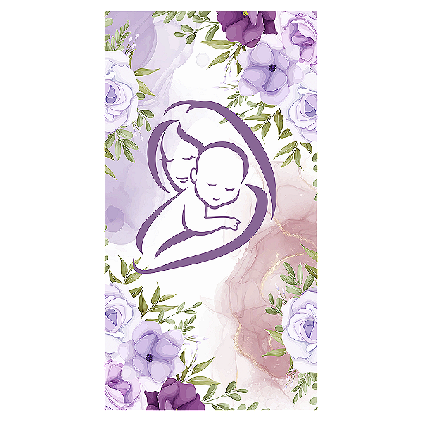Capa Mini Faixa Lateral Sublimado - Dia Das Mães