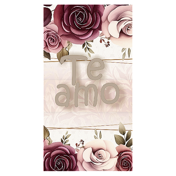 Capa Mini Faixa Lateral Sublimado - Dia Das Mães