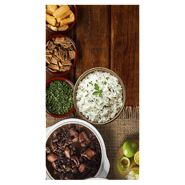 Capa Mini Faixa Lateral Sublimado - Feijoada