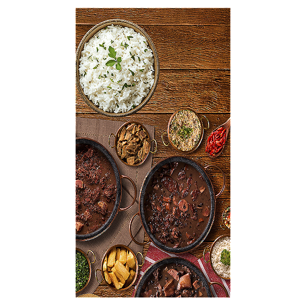 Capa Mini Faixa Lateral Sublimado - Feijoada