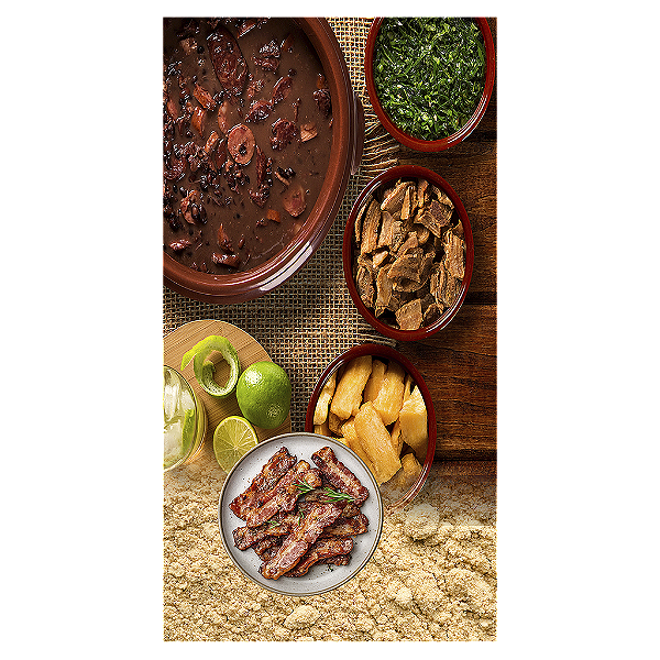 Capa Mini Faixa Lateral Sublimado - Feijoada