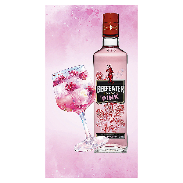 Capa Mini Faixa Lateral Sublimado - Gin Rosa