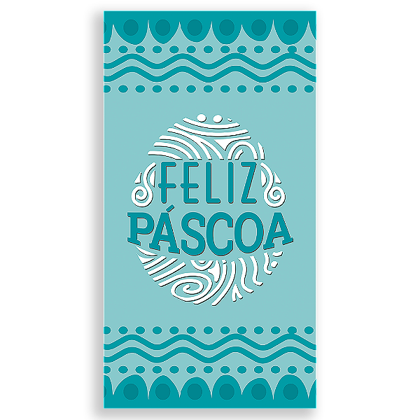 Capa Mini Faixa Lateral Sublimado - Páscoa