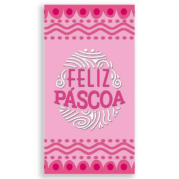 Capa Mini Faixa Lateral Sublimado - Páscoa