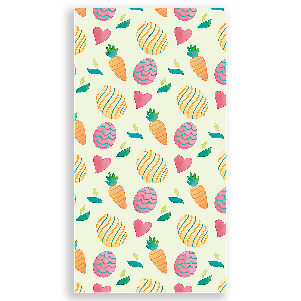 Capa Mini Faixa Lateral Sublimado - Pascoa