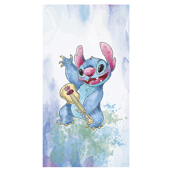 Capa Mini Faixa Lateral Sublimado - Lilo Stitch Angel