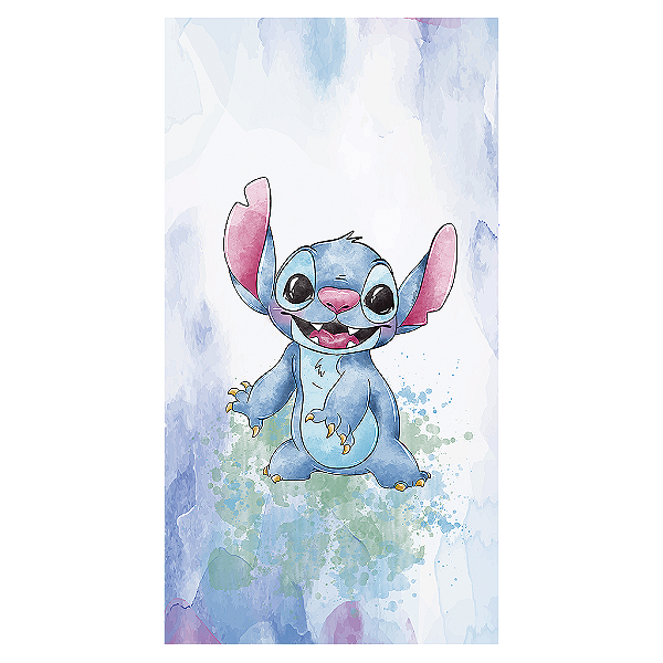 Capa Mini Faixa Lateral Sublimado - Lilo Stitch Angel
