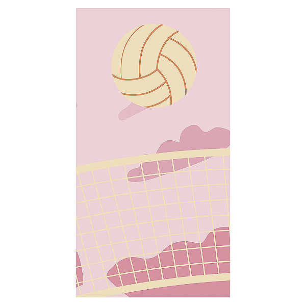 Capa Mini Faixa Lateral Sublimado - Volei
