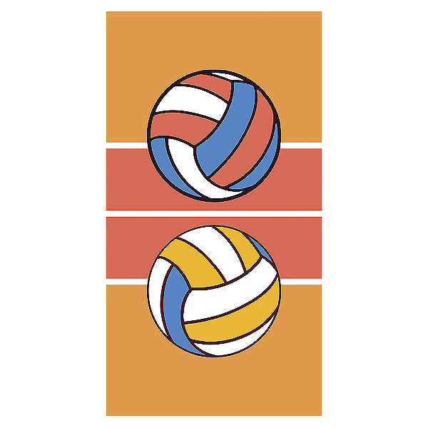Capa Mini Faixa Lateral Sublimado - Volei