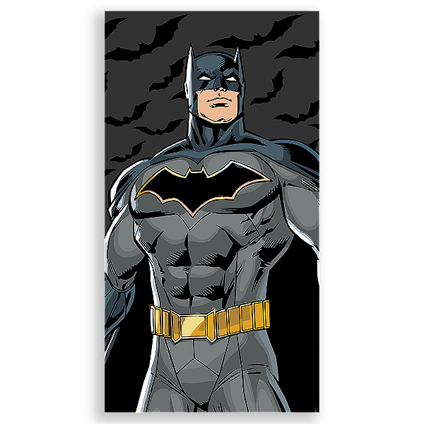 Capa Mini Faixa Lateral Sublimado - Batman