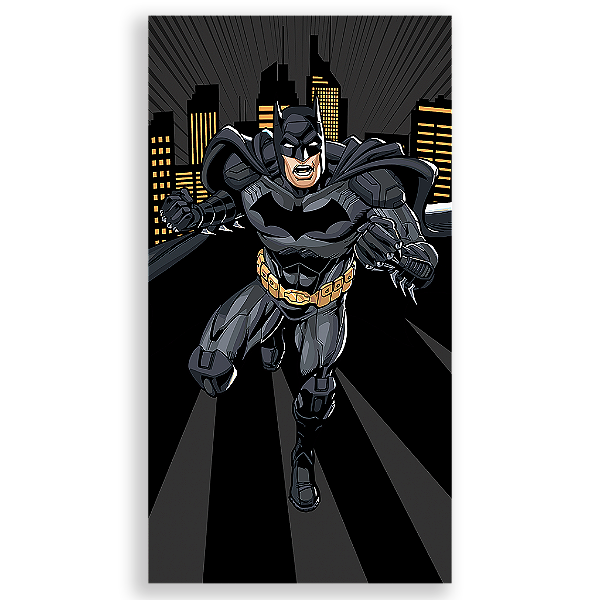Capa Mini Faixa Lateral Sublimado - Batman