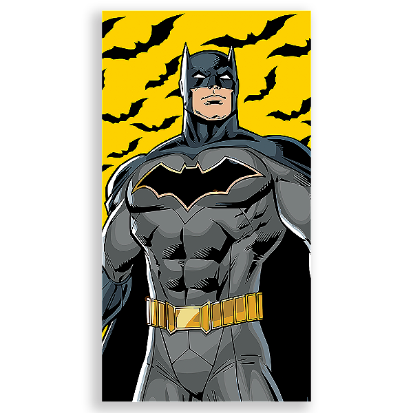 Capa Mini Faixa Lateral Sublimado - Batman