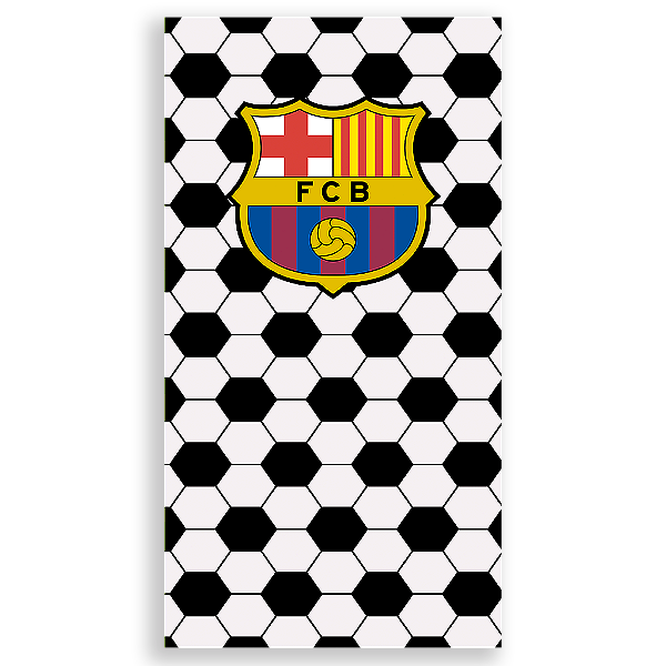 Capa Mini Faixa Lateral Sublimado - Time Barcelona