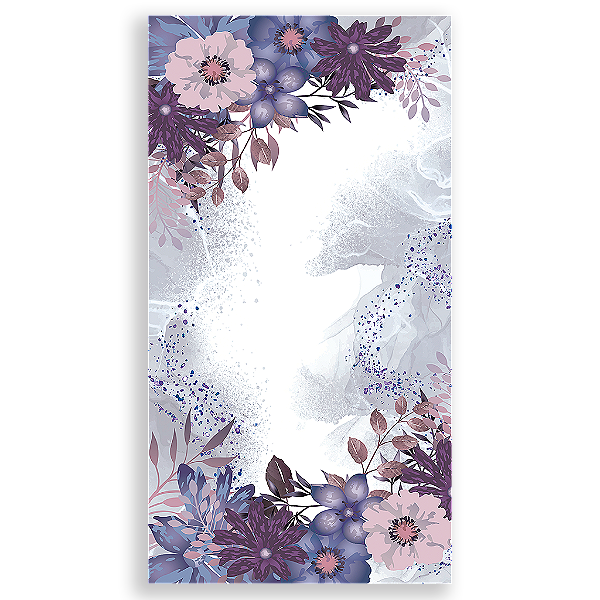 Capa Mini Faixa Lateral Sublimado - Floral