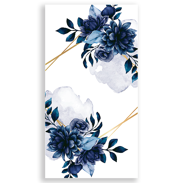 Capa Mini Faixa Lateral Sublimado - Floral