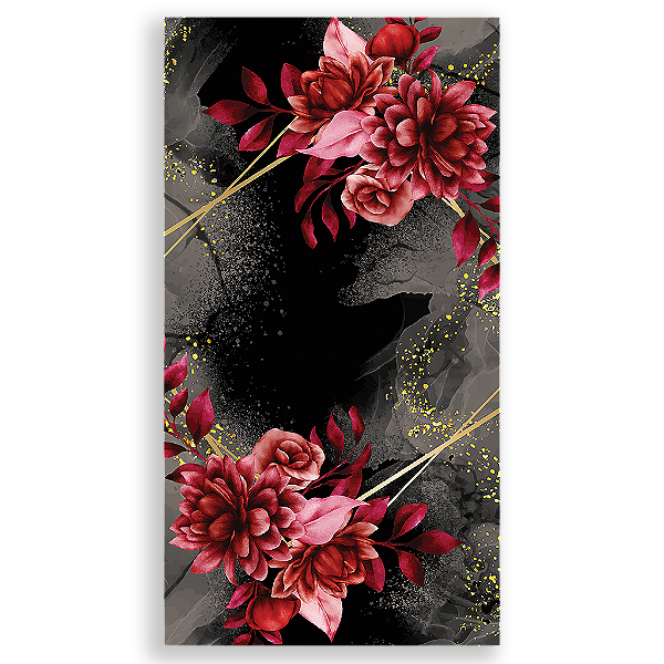 Capa Mini Faixa Lateral Sublimado - Floral