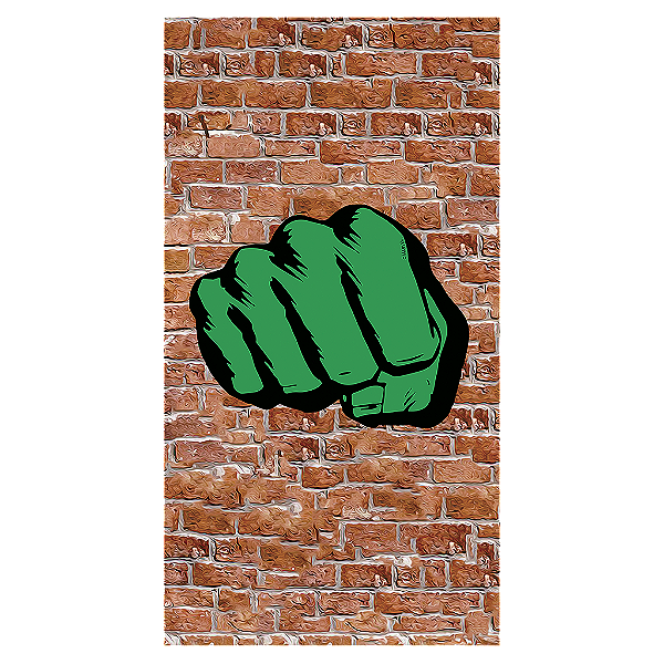 Capa Mini Faixa Lateral Sublimado - Hulk