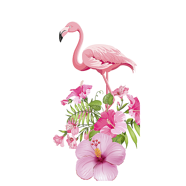 Capa Mini Faixa Lateral Sublimado - Tropical Floral