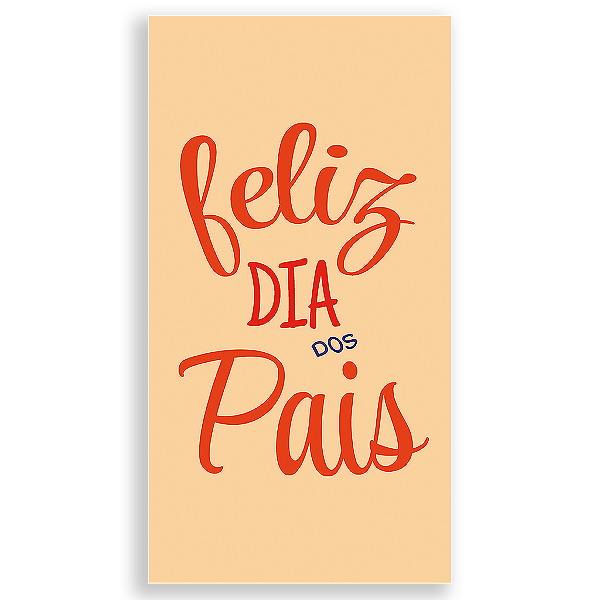 Capa Mini Faixa Lateral Sublimado - Dia dos Pais
