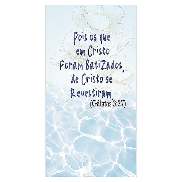 Capa Mini Faixa Lateral Sublimado - Religioso Evangelico