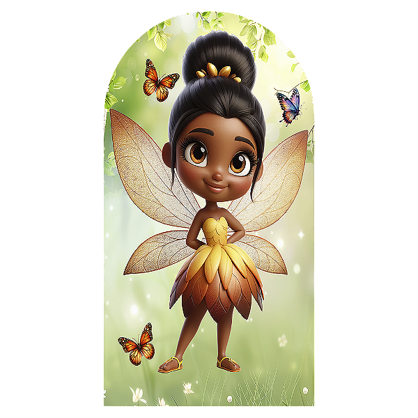 Capa Mini Faixa Lateral Sublimado - Sininho Tinkerbell