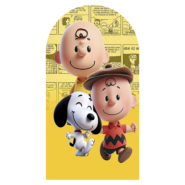 Capa Mini Faixa Lateral Sublimado - Snoopy