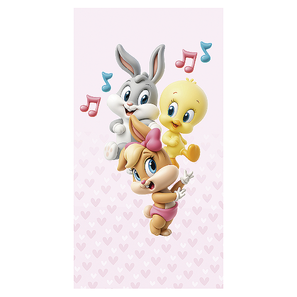 Capa Mini Faixa Lateral Sublimado - Looney Tunes