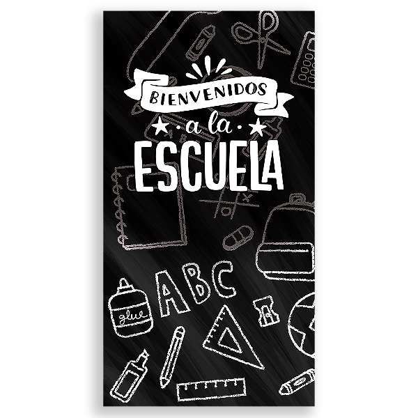 Capa Mini Faixa Lateral Sublimado - Vuelta a Clases ES