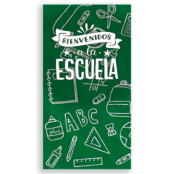 Capa Mini Faixa Lateral Sublimado - Vuelta a Clases ES