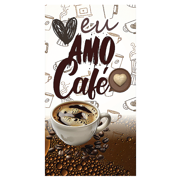 Capa Mini Faixa Lateral Sublimado - Café