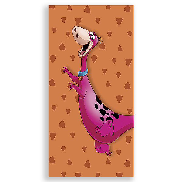 Capa Mini Faixa Lateral Sublimado - Flintstone