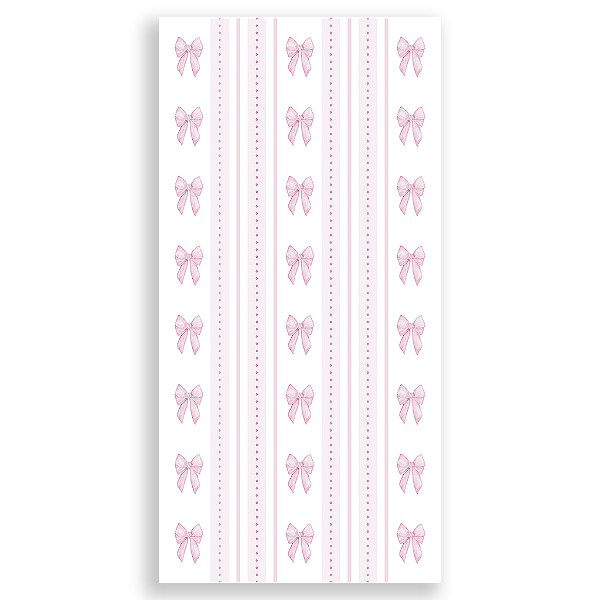 Capa Mini Faixa Lateral Sublimado - Laço Rosa
