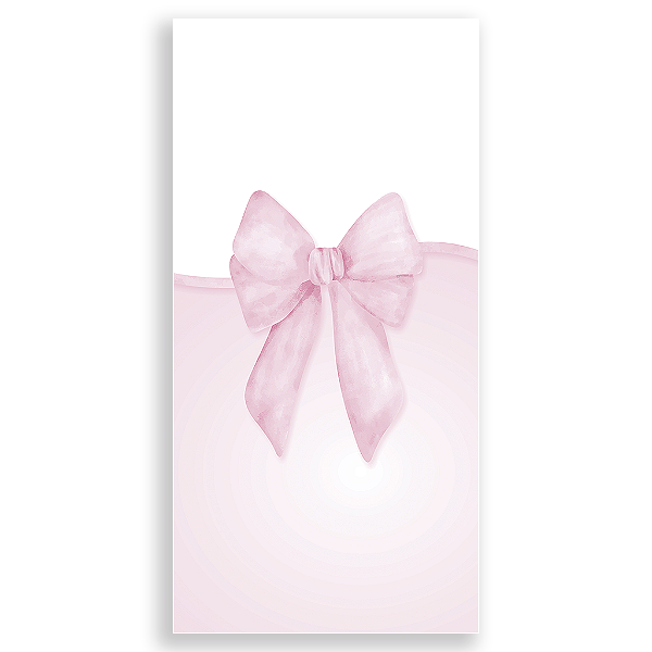 Capa Mini Faixa Lateral Sublimado - Laço Rosa