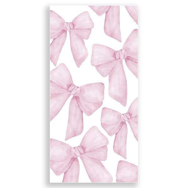 Capa Mini Faixa Lateral Sublimado - Laço Rosa