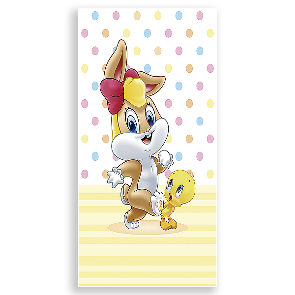 Capa Mini Faixa Lateral Sublimado - Looney Tunes
