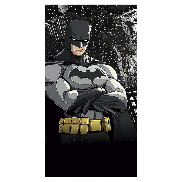 Capa Mini Faixa Lateral Sublimado - Batman