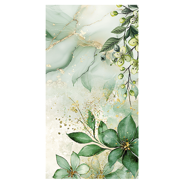 Capa Mini Faixa Lateral Sublimado - Floral