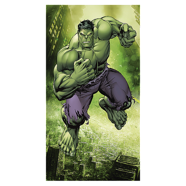 Capa Mini Faixa Lateral Sublimado - Hulk