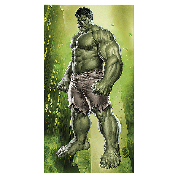 Capa Mini Faixa Lateral Sublimado - Hulk