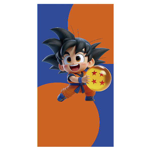 Capa Mini Faixa Lateral Sublimado - Dragon Ball