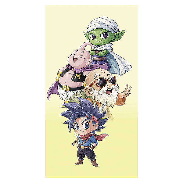 Capa Mini Faixa Lateral Sublimado - Dragon Ball