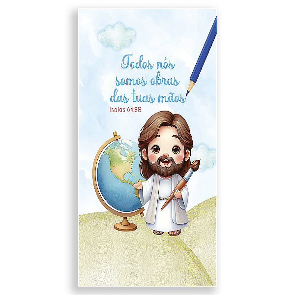 Capa Mini Faixa Lateral Sublimado - Jesus Maior Pintor