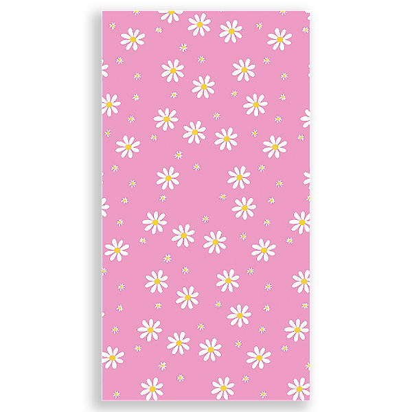 Capa Mini Faixa Lateral Sublimado - Flor Margarida