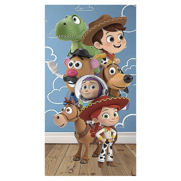 Capa Mini Faixa Lateral Sublimado - Toy Story