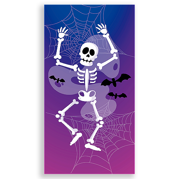 Capa Mini Faixa Lateral Sublimado - Dia das Bruxas Halloween