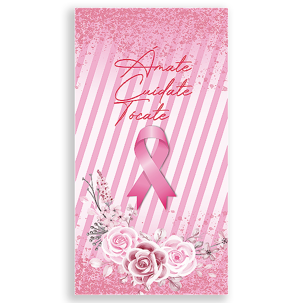 Capa Mini Faixa Lateral Sublimado - Octubre Rosa ES