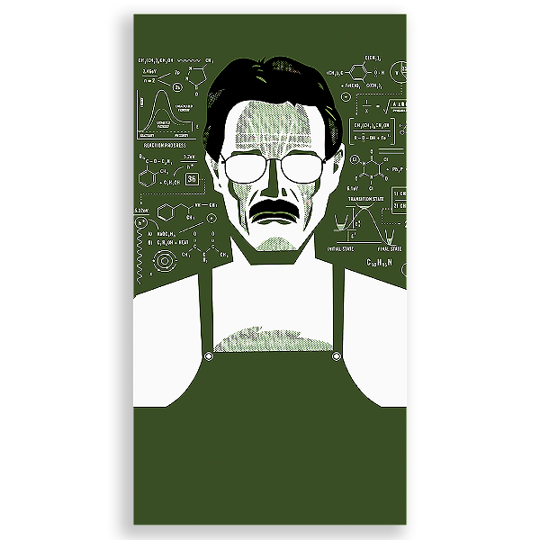 Capa Mini Faixa Lateral Sublimado - Breaking Bad