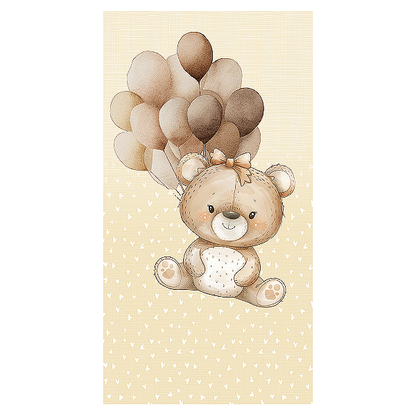Capa Mini Faixa Lateral Sublimado - Urso