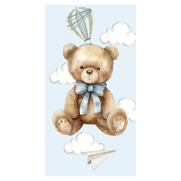 Capa Mini Faixa Lateral Sublimado - Urso